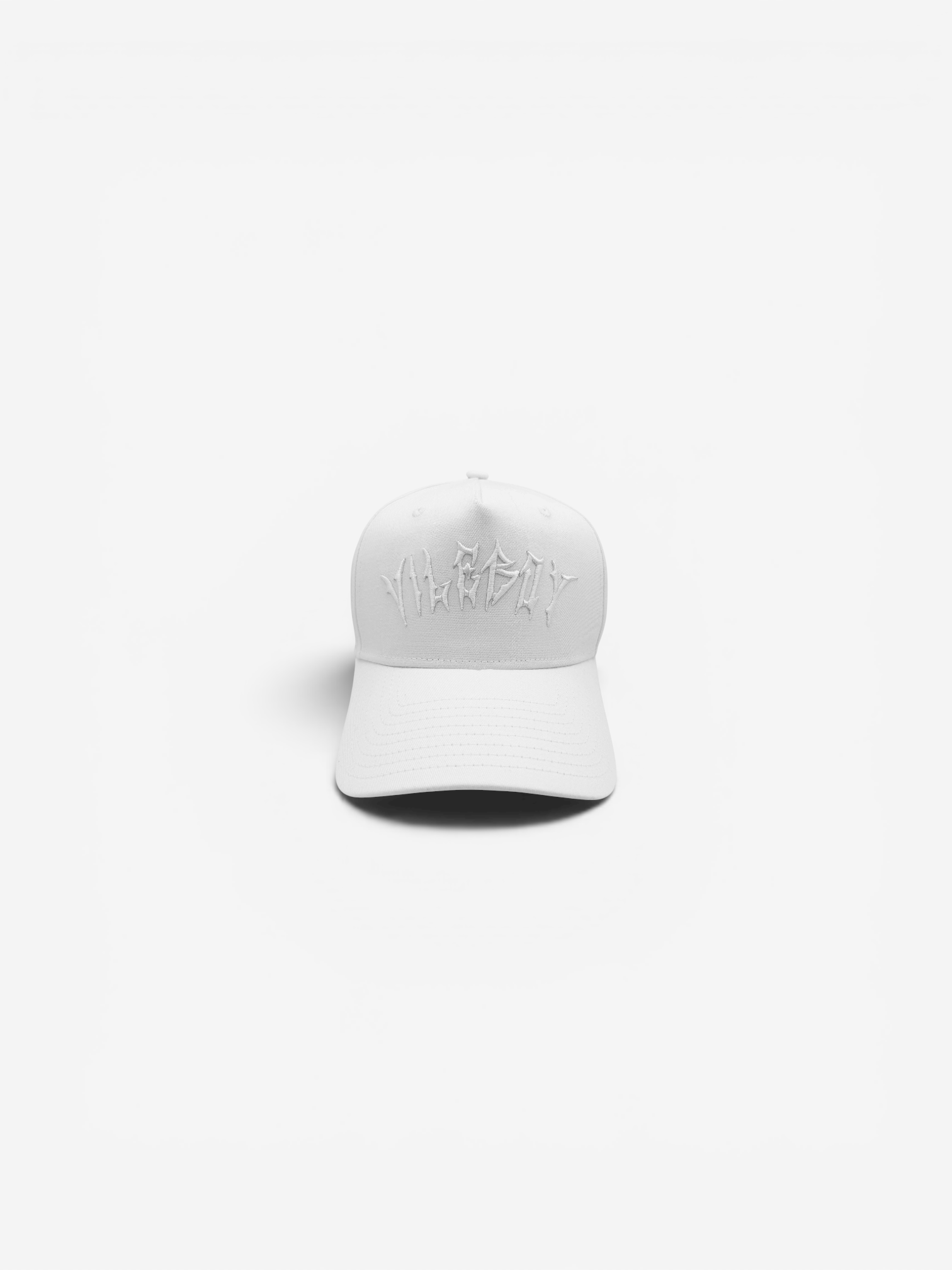 VILEBOY™ Gothic Logo Cap in White