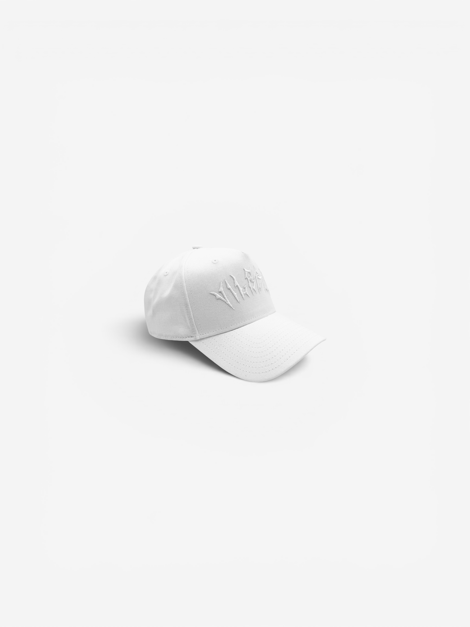 VILEBOY™ Gothic Logo Cap in White